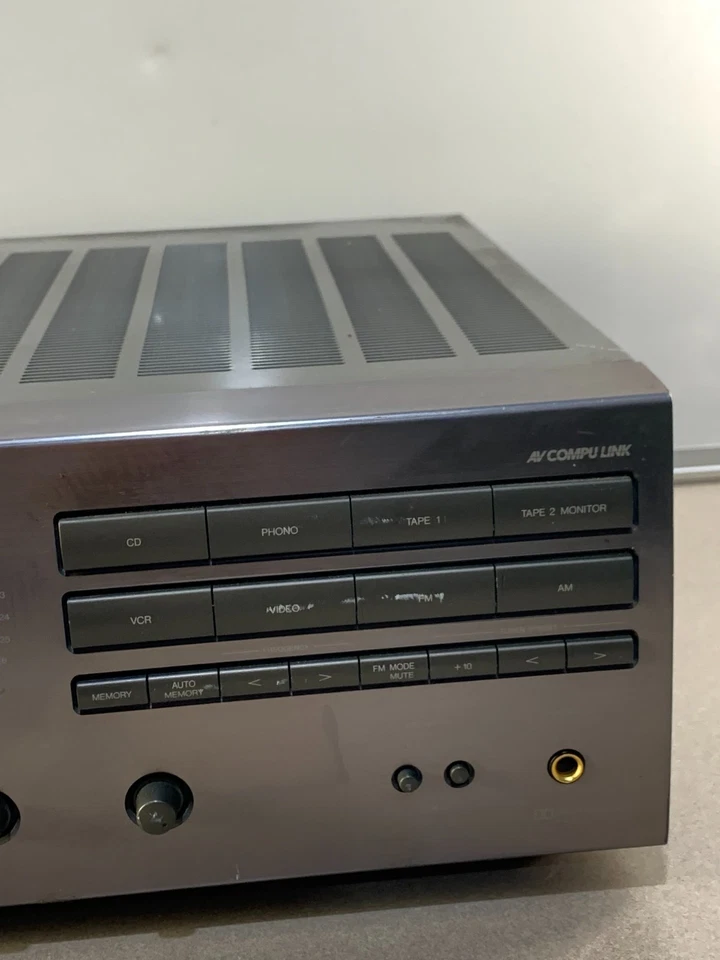 Vintage JVC RX-715V 5.1 Channel 120 Watt Receiver Digital Surround - Image 4 of 4