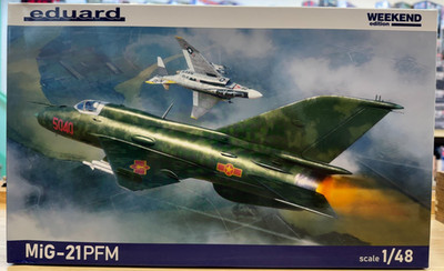Eduard 1/48 MiG-21 PFM Weekend Edition Model Kit 84202