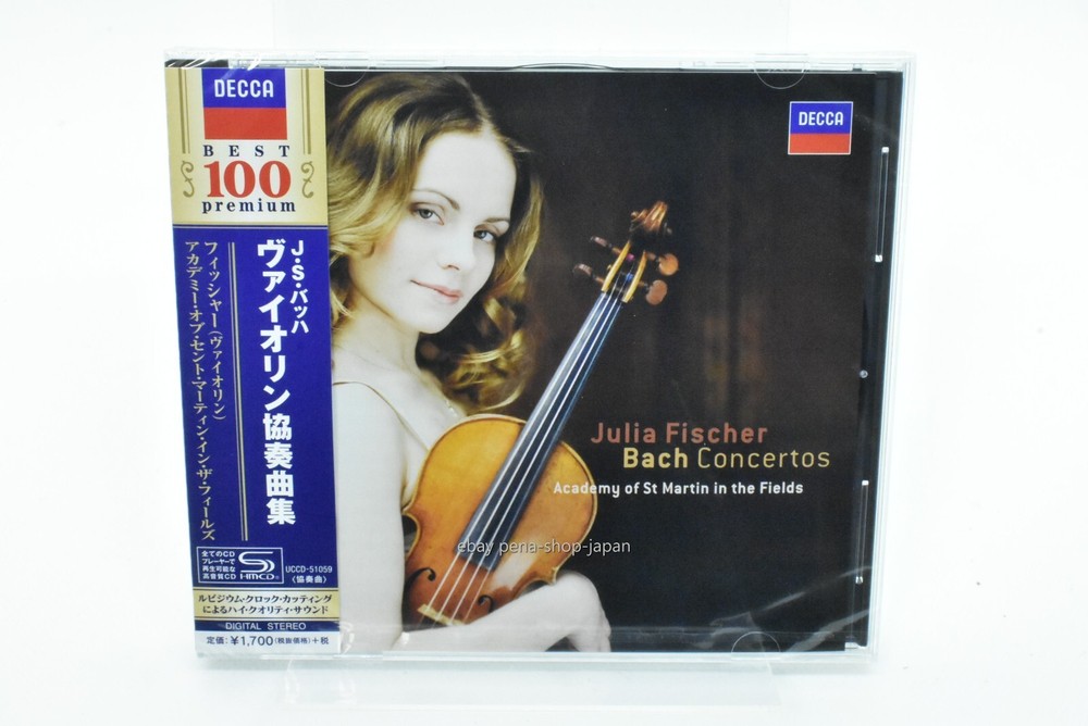 JULIA FISCHER-BACH: VIOLIN CONCERTOS-JAPAN SHM-CD