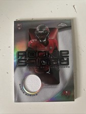 2025 Topps Chrome Football Emeka Egbuka #RR-EE Rookie Relics RC Bucs Player Worn