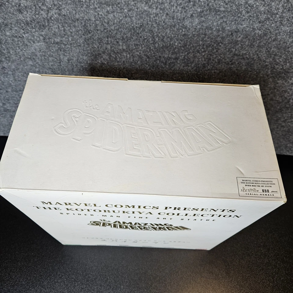 Marvel X Kotobukiya The Amazing Spider-Man Funr Arte Estatua Edición Limitada "Promoción" Foto 4 de 4