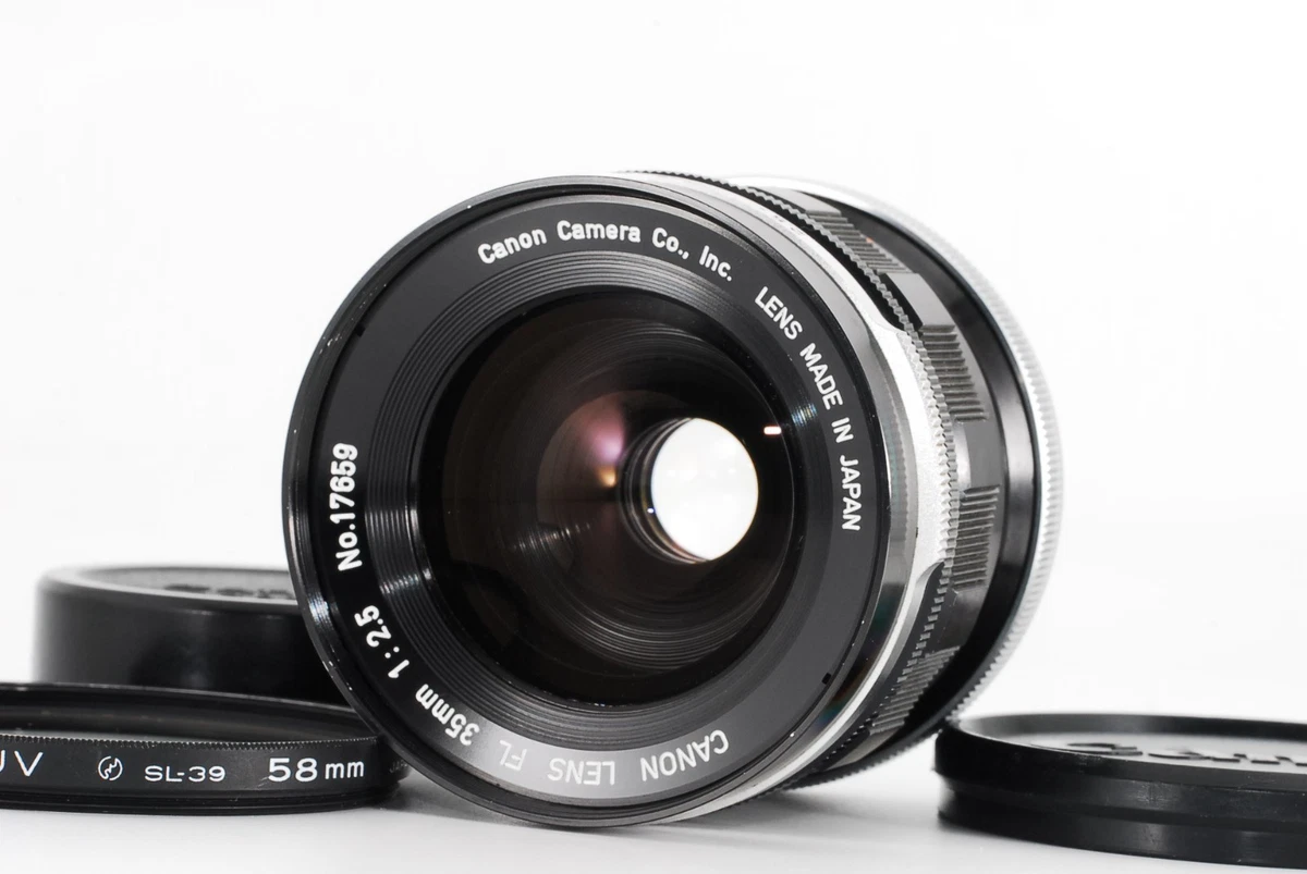 Canon 35mm/f2.5 単焦点レンズ Canon 35mm f/2.5 Camera Lenses for sale - eBay