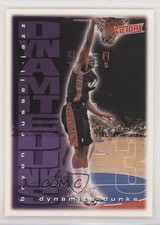1999-00 Victory Dynamite Dunks Bryon Russell #328 0q3