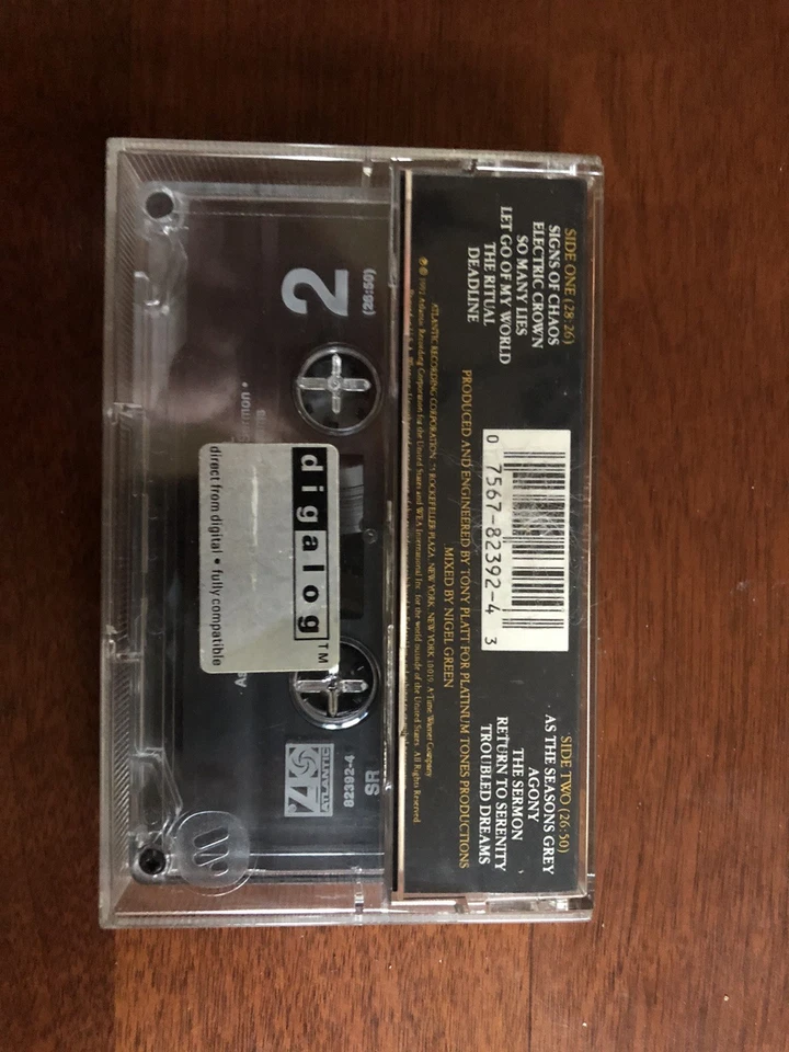 The Ritual by Testament Cassette Tape 1992 Very Good Plus Metal Headbangers Ball Foto 2 de 3