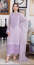 Pakistani shalwar suit, Bangldeshi Indian Chiffon dress, Ready to wear 3 piece