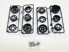 New Tamiya Hornet Jun Watanabe Wheels Front Rear Black Frog Thpg