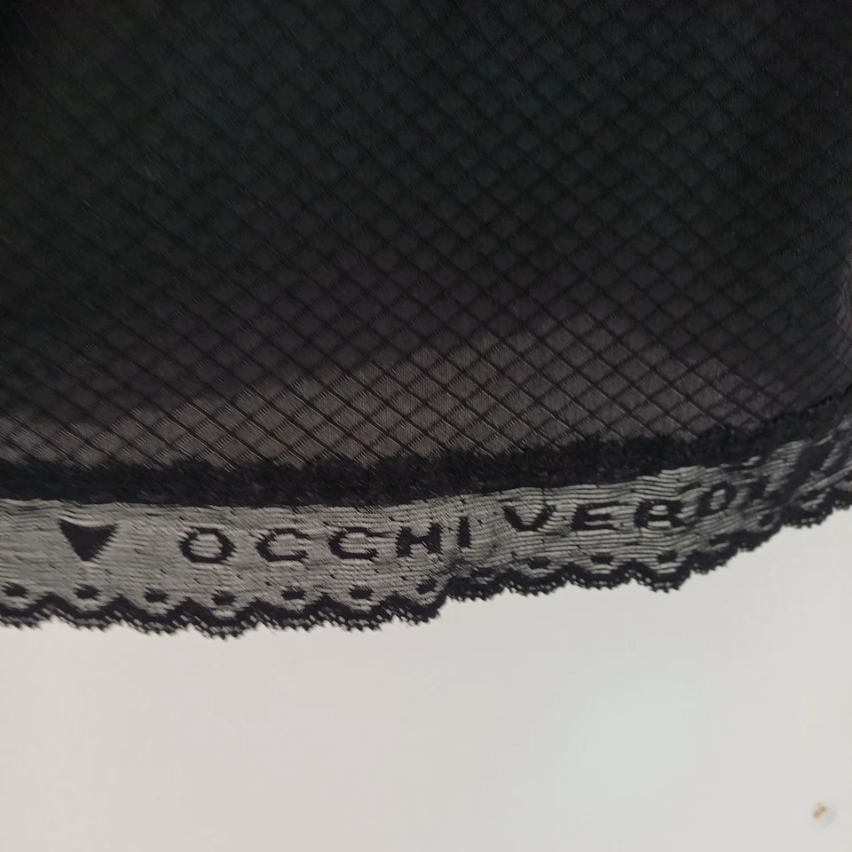 La Perla cami vest Camisole Size small black lace pretty occupied verdi - Image 2 of 4