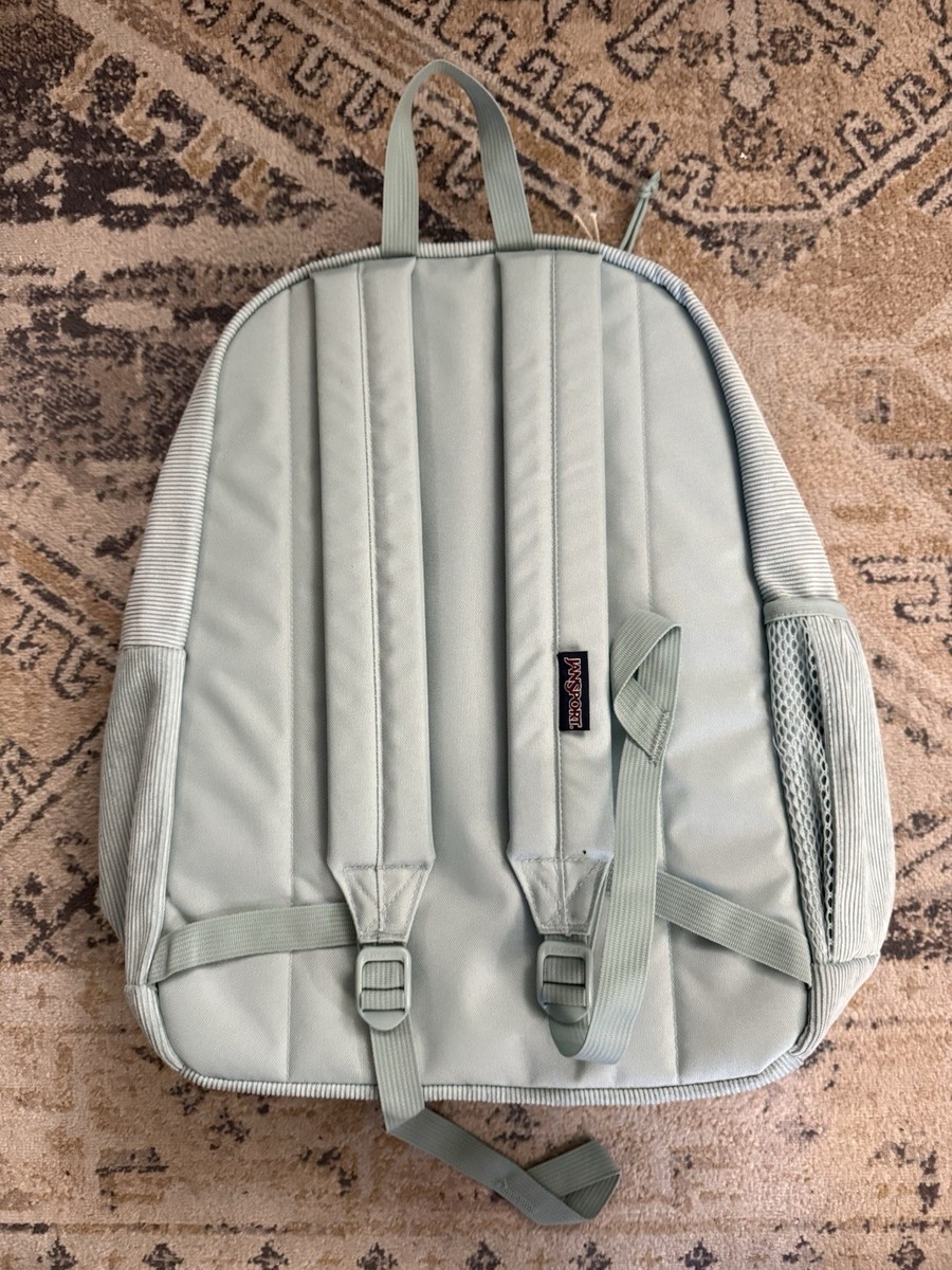 JanSport Faded Sage Corduroy Backpack w/ Front Pocket  display picture 2
