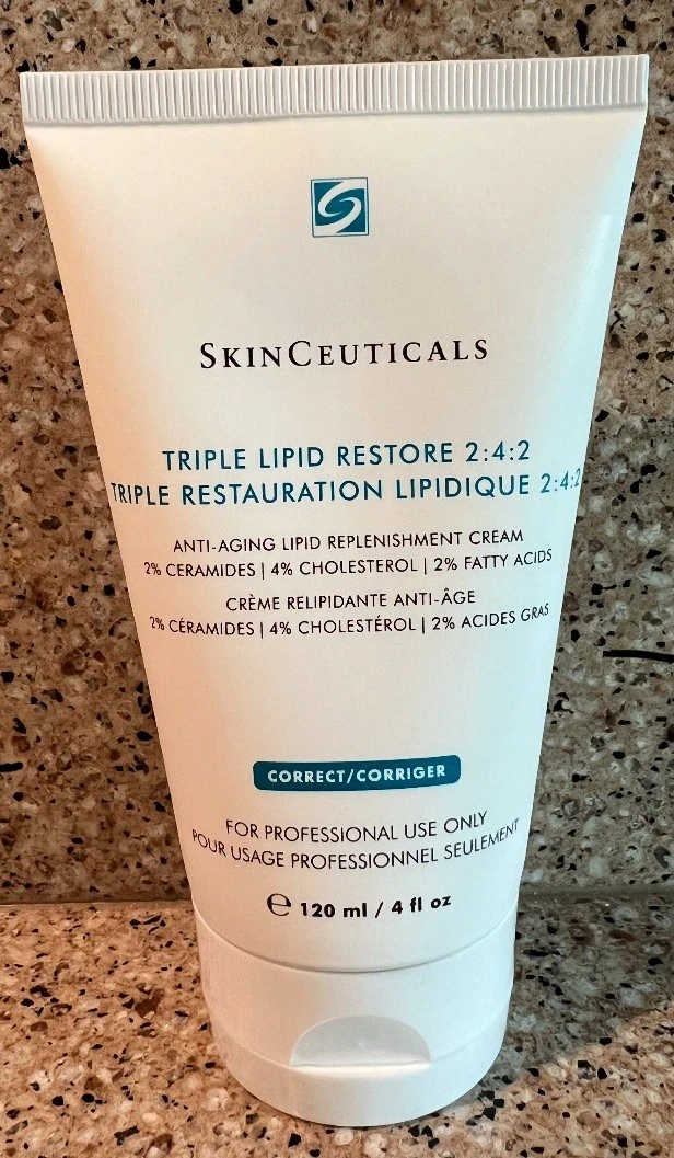 SKINCEUTICALS TRIPLE LIPID RESTORE 2:4:2 PROFESSIONAL SIZE 4 OUNCES SEALED