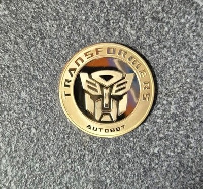 Goldmünze Transformers Autobots / Neu