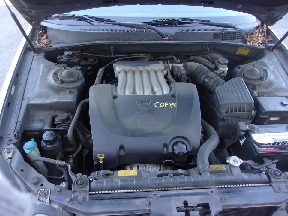 Engine ECM Electronic Control Module Center Dash 2.7L Fits 03 SONATA 30173787 Foto 3 de 4