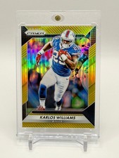 2016 Panini Prizm Karlos Williams #110 Gold /10
