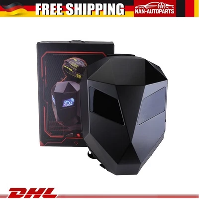 Wasserdicht LED Helm Laptop Motorrad Tasche DIY Rucksack Bluetooth Reisetasche - Bild 1 von 4