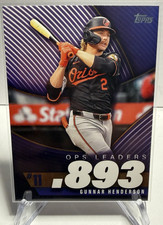 Topps 2025 Series 2 Ops Best Insert Gunnar Henderson Orioles #OPS-11