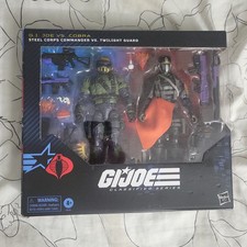 G.I. Joe Classified Series  141 Steel Corps Commander vs. Twilight Guard NIB
