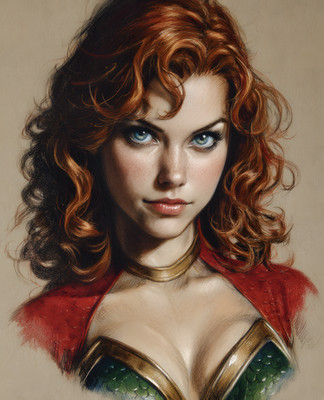 8x10 Character Illustration Art Print - 228167830