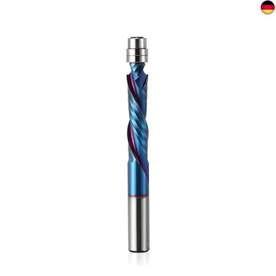 EU_HOZLY Spiral Bündigfräser 8mm Schaft, UP&DOWN Cut Spirale Flush Trim R