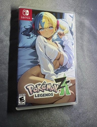 Pokémon Legends Z-A Replacement Custom Cover w/ Case Switch - NO GAME INC