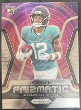 Panini Prizm Travis Hunter Prizmatic Rookie #12 Jacksonville Jaguars 2025 NFL C…