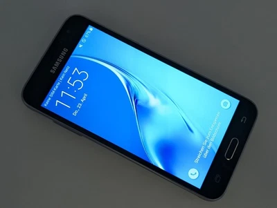 Samsung J3 2016 8GB DualSim Black Schwarz Android Smartphone LTE 4G J320F 💥 - Bild 1 von 4