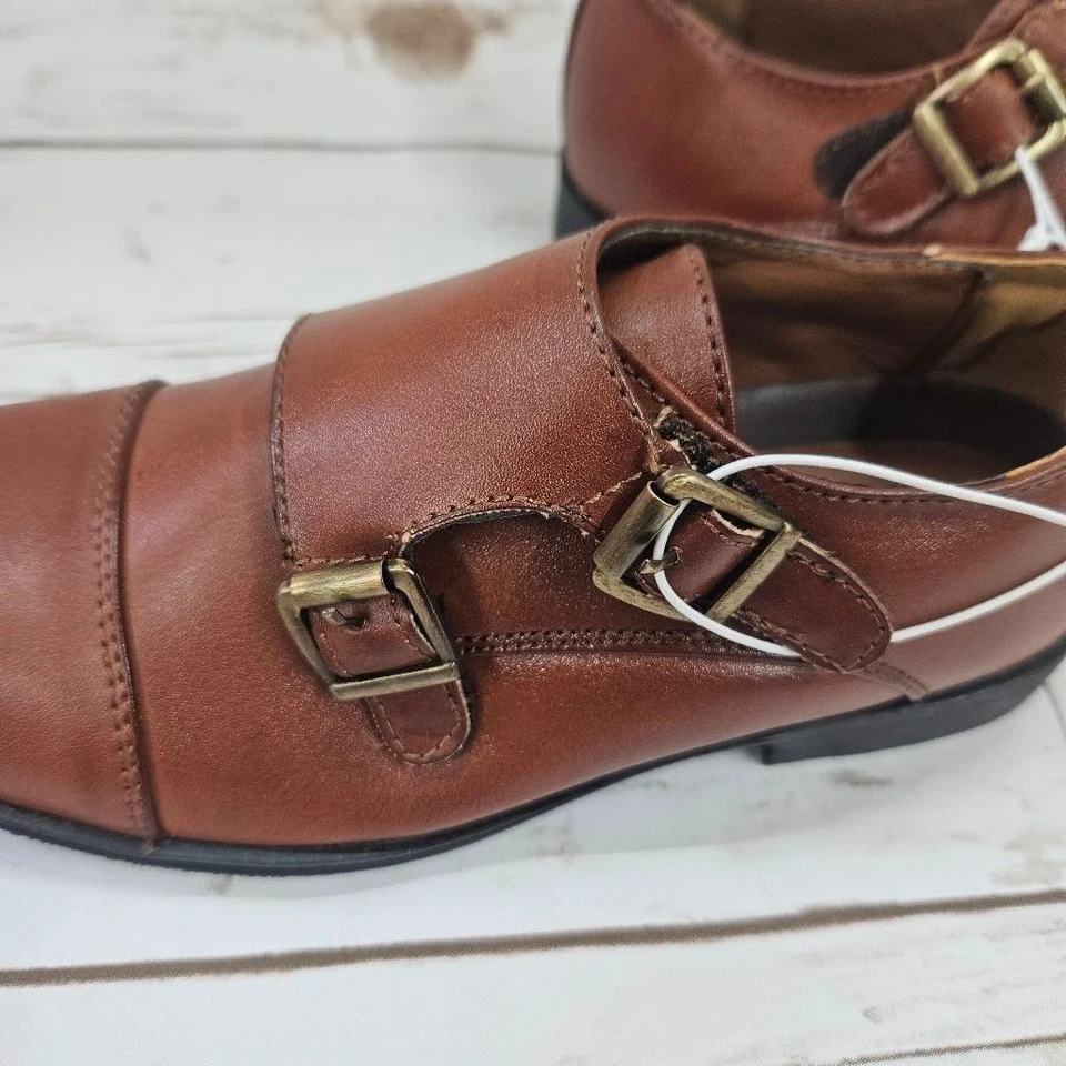 Не перечислены kenet cole Baby коричневый монах ремень платье туфли размер 1 - Изображение 4 из 4