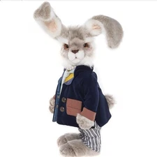 March Hare – an 18.5" Rabbit, Charlie Bears Plush - Signature Collection