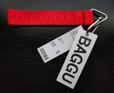 Baggu Urban Outfitters Candy Apple Logo Keychain NWT
