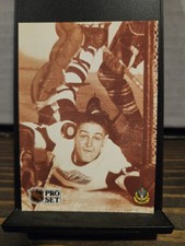 1991-92 Pro Set #343 Terry Sawchuk