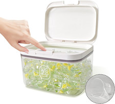 Laundry Pod Holder with Lid,94Oz Container for Detergent Storage,No Pods