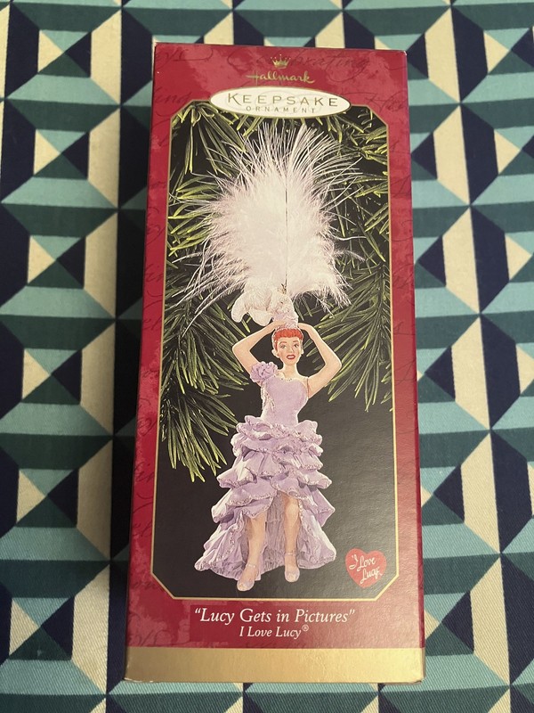 Hallmark 1999 Keepsake Ornament Lucy Gets In Pictures I Love Lucy