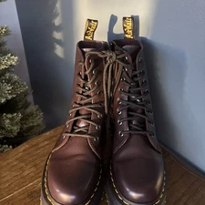 Doc Martin Jadon 8 Eye Side Zip Air Wair Boots,Size W6 ,