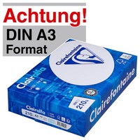 Clairefontaine Kopierpapier Clairalfa Din A3 210 G/Qm 250 Blatt