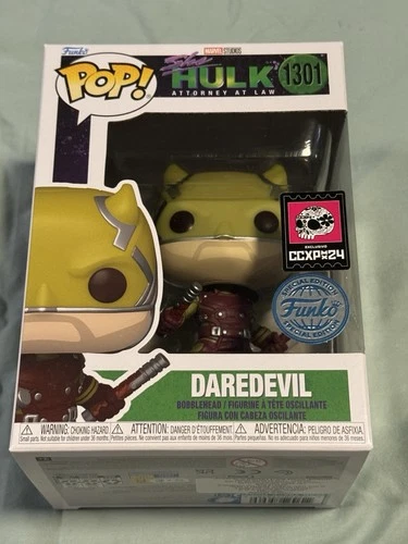 Funko Pop!  She-Hulk ~ Daredevil #1301 ~ CCXP ‘24 Official Exclusive ~ Import