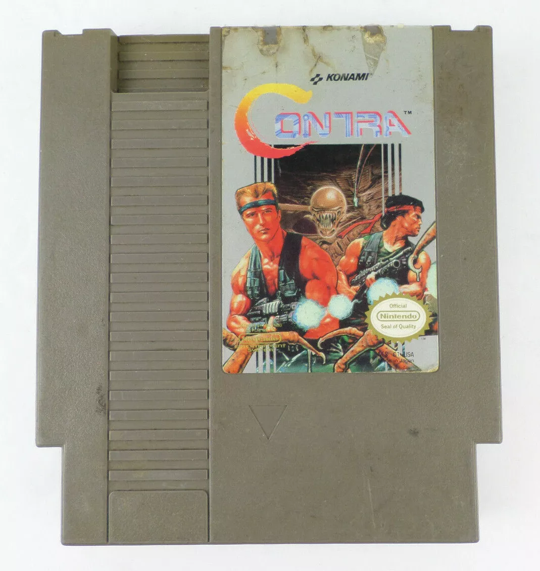 Contra espíritos jogo cartucho para nes console 72 pinos frete grátis