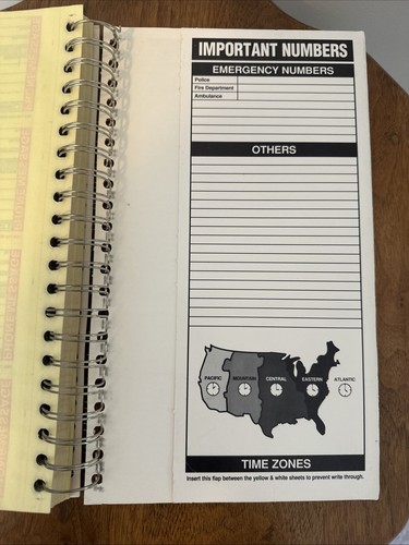 Marathon Telephone Message Book - Picture 5 of 7