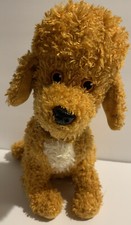 Disney Junior Fancy Nancy Barking Golden Frenchy Dog 12 Plush Stuffed Animal