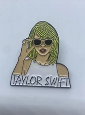 Taylor Swift Pop Music Singer Sunglasses 1989 1.25" Lapel Enamel Pin