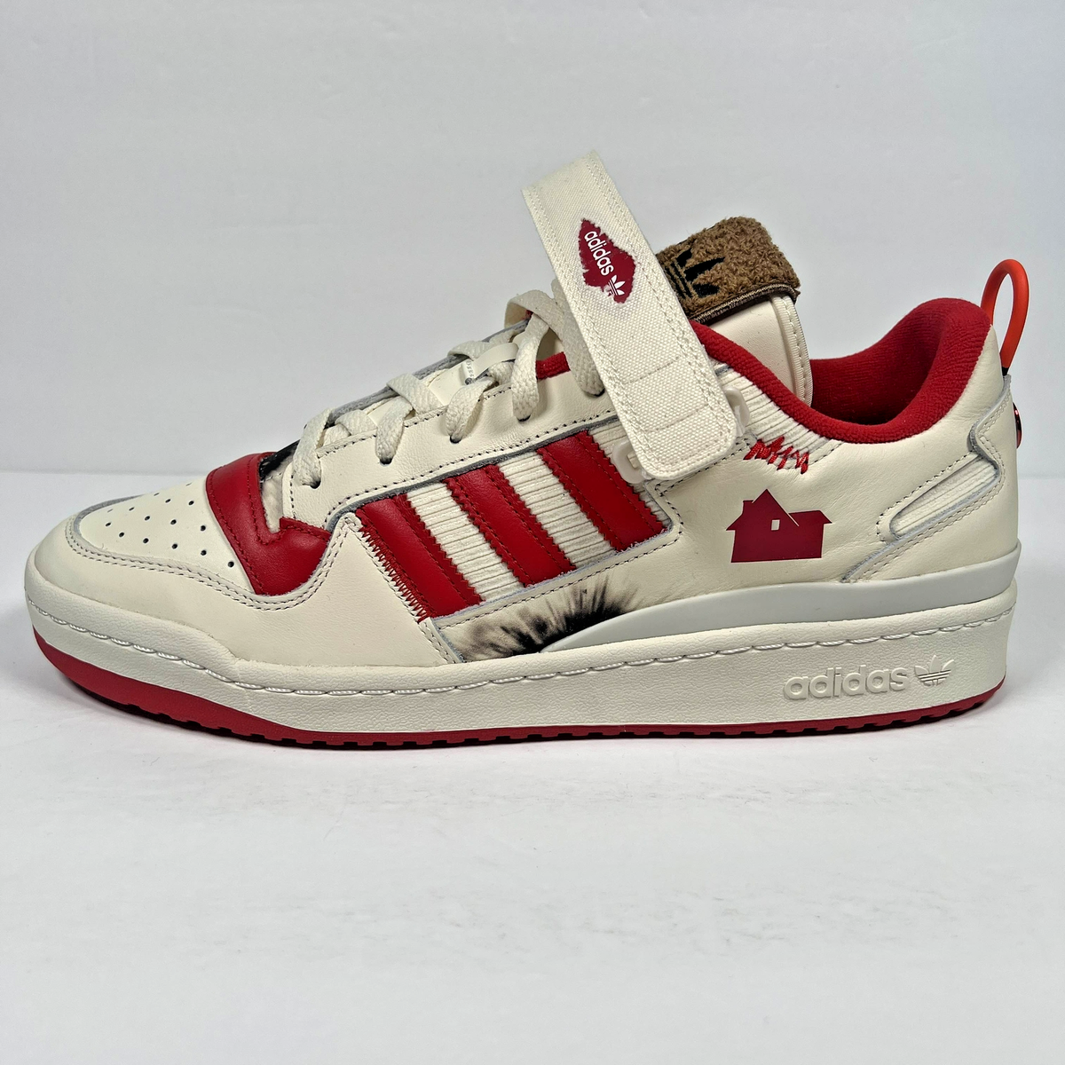 Size 11.5 - Home Alone x adidas Forum Low Red for sale online | eBay