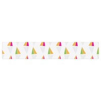 East Urban Home Apple Kaur Designs Triangles Table Runner on sale East Urban Home Apple Kaur Designs Triangles Table Runner on sale