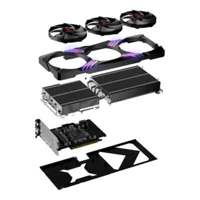 PNY GeForce RTX 4070 Ti XLR8 Gaming VERTO EPIC-X RGB OC Triple Fan