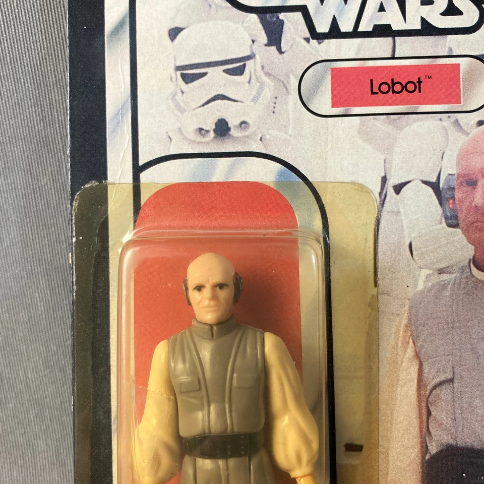 STAR WARS VINTAGE | Lobot | SEALED BLISTER | Kenner 41 back ESB 1980 | MOC 3,75" - Imagen 2 de 4