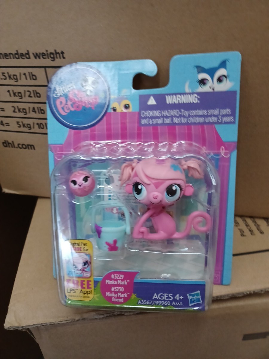 NEW Littlest Pet Shop Best Friends Minka Mark Friend 3229 3230