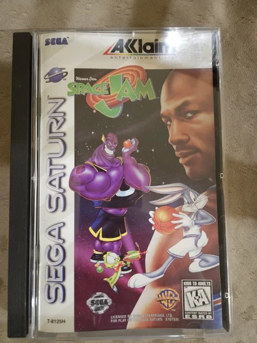 Space Jam Complete (Sega Saturn, 1996) Great Used Shape
