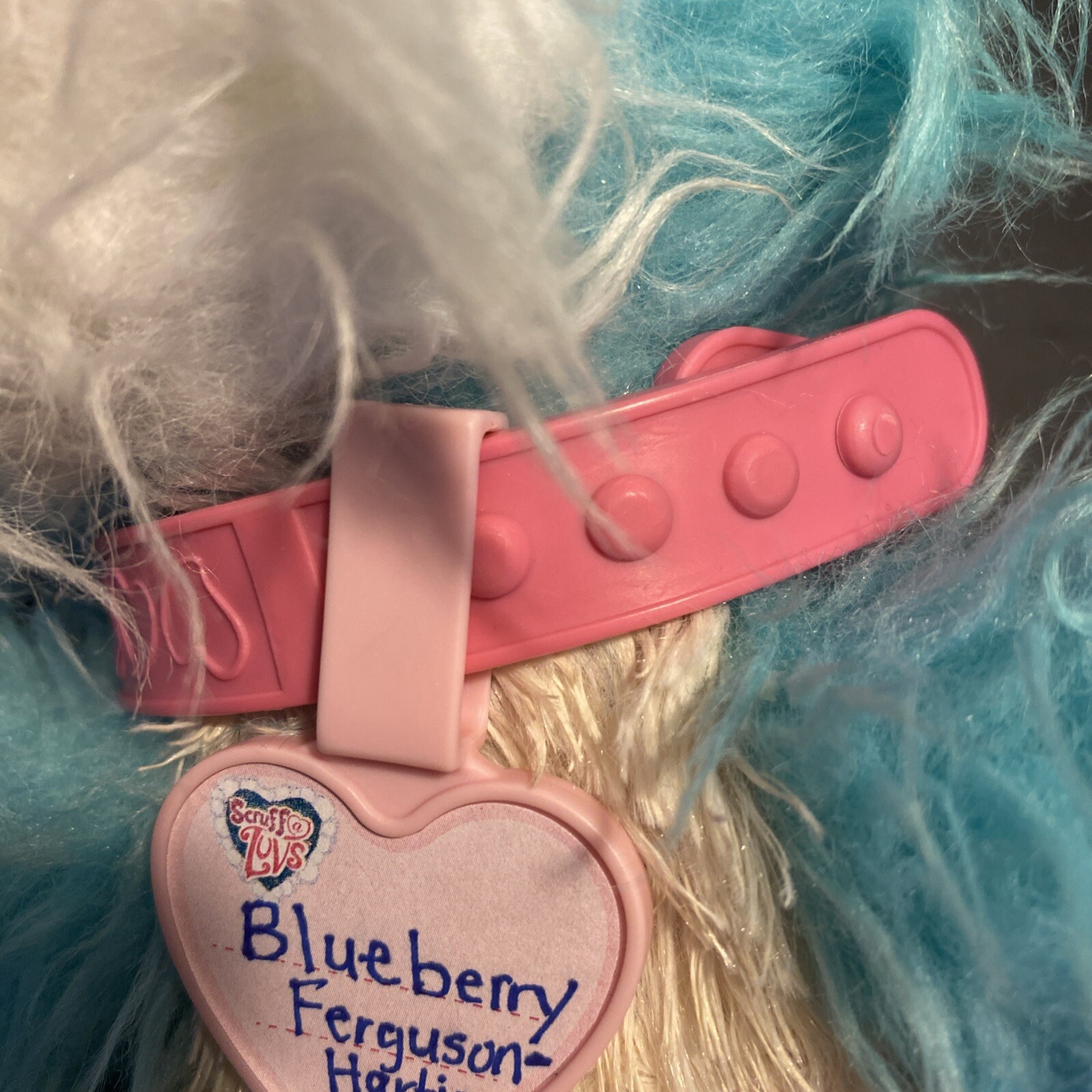 Little Live Pets Scruff A Luvs Plush Electronic Rescue Pet Blue DOG WORKS Read