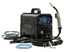 Spartus® MIG/MAG Schweißgerät WIG 200Amp LCD Doppel Puls Synergie 3in1 Inverter