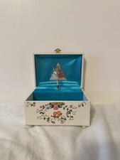 Vintage Holiday Fair Jewelry Box