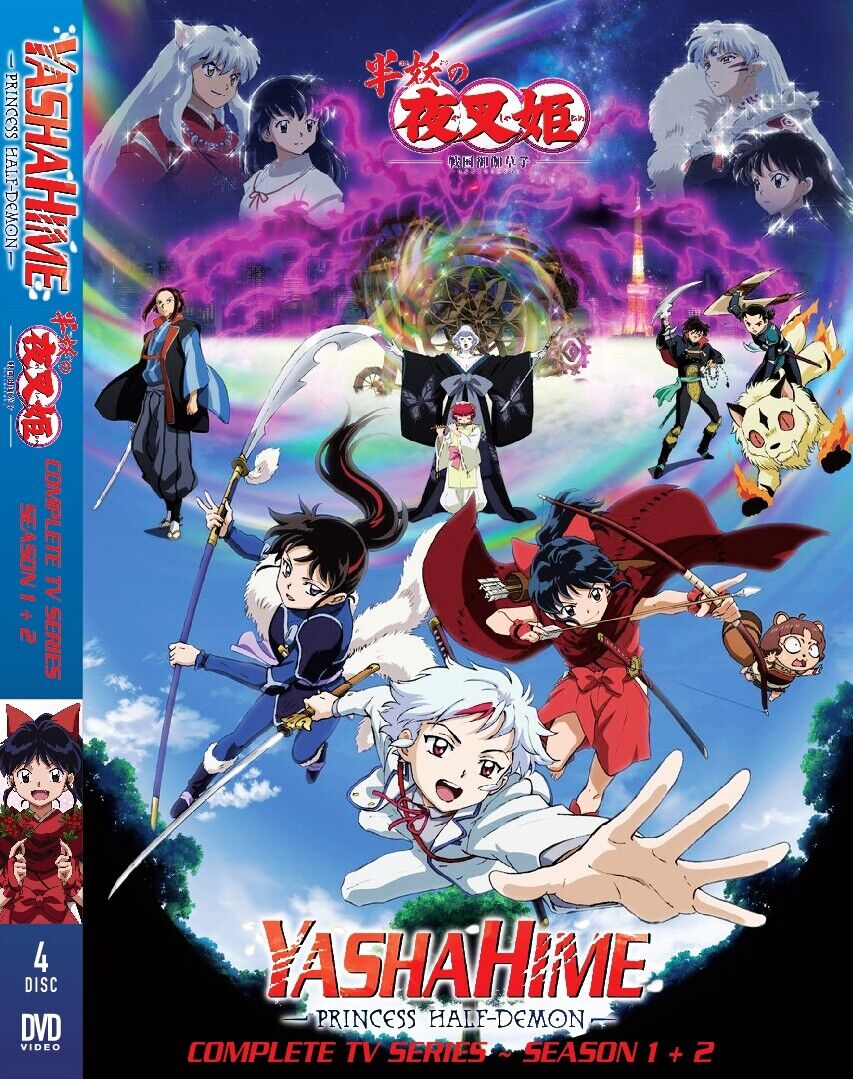 Yashahime Princess Half-Demon Season 1-2 Japanese Anime DVD