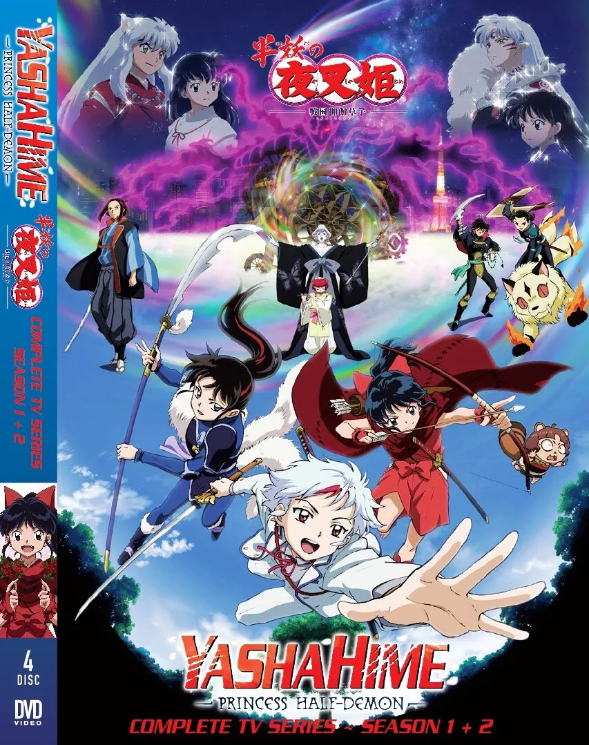 Yashahime Princess Half-Demon Season 1-2 Japanese Anime DVD English Dubbed  All