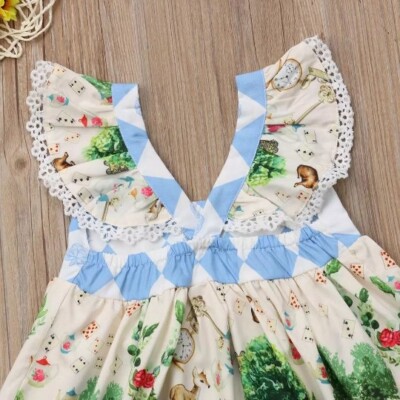 Alice in Wonderland 1st Birthday Outfit Sundress Dress Clothes Onederland Easter | eBay Alice in Wonderland 1st Birthday Outfit Sundress Dress Clothes Onederland Easter | eBay
