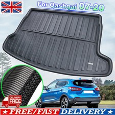 UK For NISSAN QASHQAI J10 J11 2007-20 5dr Boot Liner Cargo Tray Trunk Floor Mat